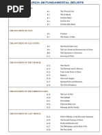 SDA Church Organizational Structure | PDF | Deacon | Pastor