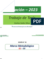 2023 - TITES - Sesión 07a - Marco Metodológico - Aula Virtual
