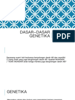 Dasar-Dasar Genetika