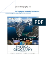 Test Bank For Visualizing Physical Geography 2nd by Foresman