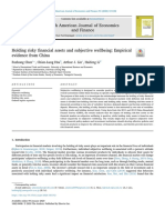 1.1. Holding Risky Financial Assets and Subjective Wellbeing Empirical Evidence From China