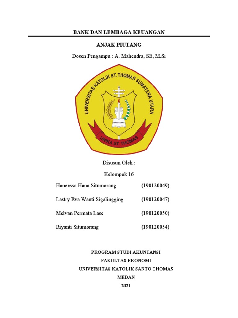 Pemahaman Anjak Piutang di Indonesia | PDF