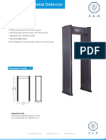 Walkthrough Metal Detector (SLG)