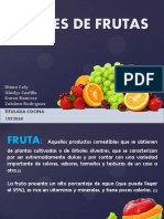 Cortes de Frutas