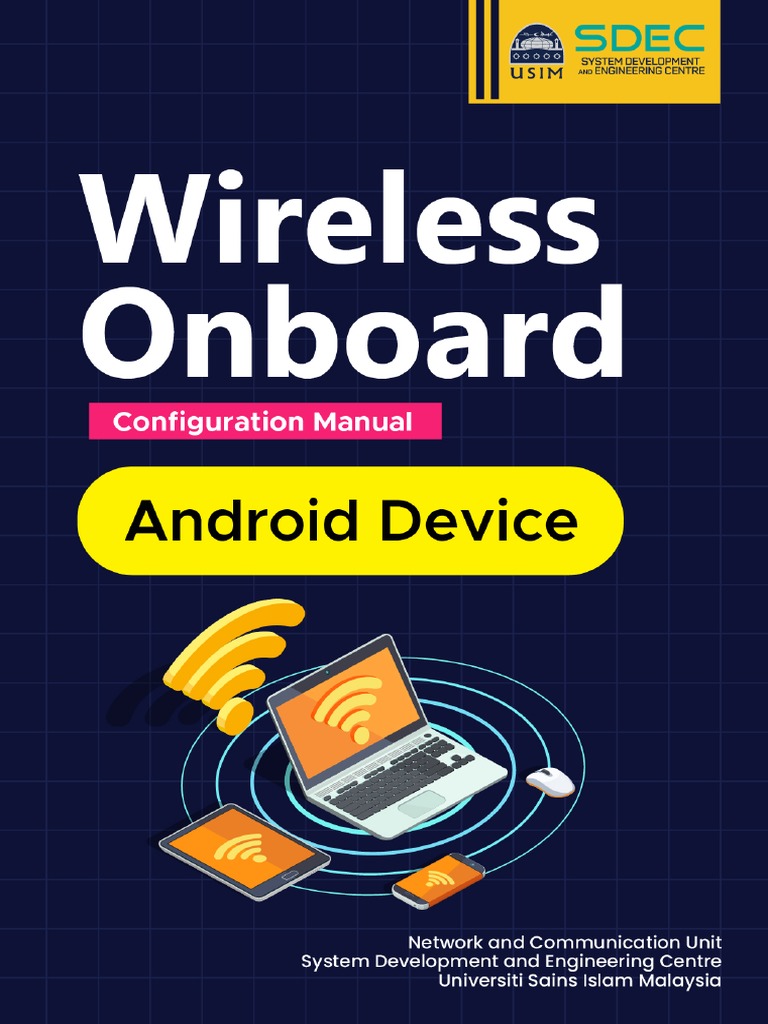 ClearPass Onboarding for Android Devices | PDF | Wi Fi | Android ...