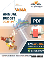Haryana Budget 2023 PCS AKHADA 01