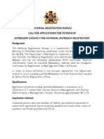 NRB Advert - Internship For National Outreach Registration002