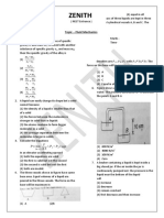 Fluid Mechanics (NEET)