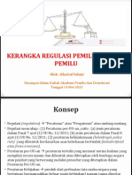 Kerangka Regulasi Pemilu - APD