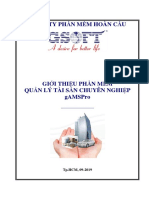 Giới thiệu phần mềm quản lý tài sản chuyên nghiệp gAMSPro v1.0