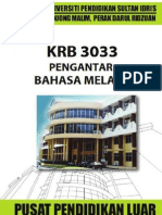 Download KRB3033 Pengantar Bahasa Melayu  by Nanthini Satgunasingam SN65439293 doc pdf