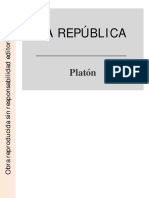 La República Autor Platón