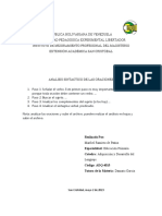 Analisis Sictactico de Las Oraciones