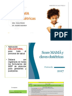 Score Mama - Claves Obstétricas - Activacion de Clave - Consulta Externa-Simulacro