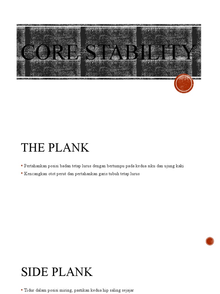 Core Stability PDF
