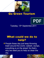 Go Green Presentation (Teenagers)