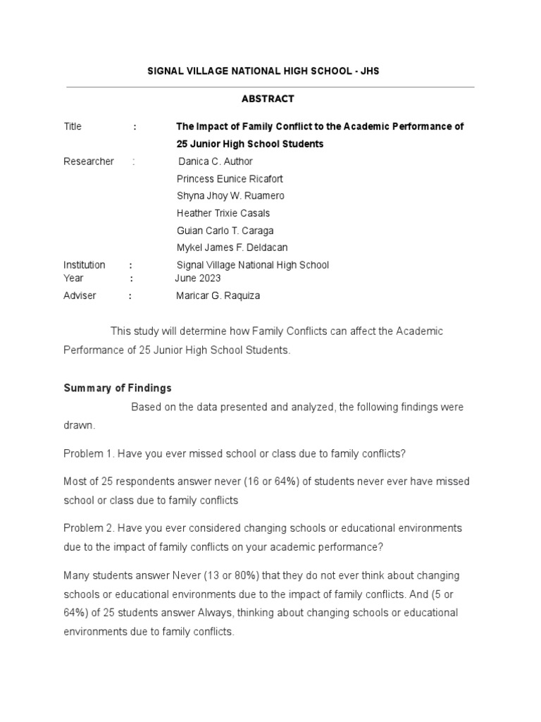 Signal Village National High School Jhs (11) PDF Homework Teachers