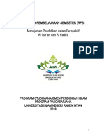 RPS Manajemen Pendidikan Dalam Perspektif Al Quran 1 1