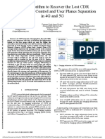 Novel Algorithm To Recover The Lost CDR Information by Control and User Planes Separation in 4G and 5G-1