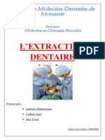 These en Medecine Dentaire L Extraction Dentaire