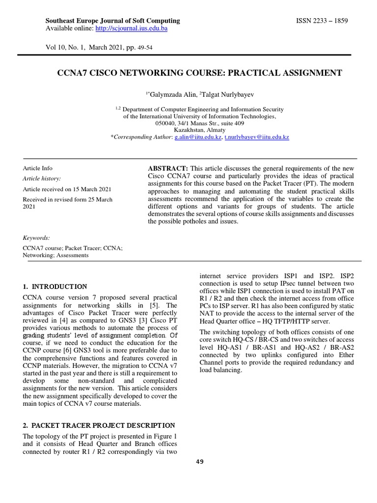 Cisco CCNA7 Practical Guide | PDF | Ip Address | Computer Architecture