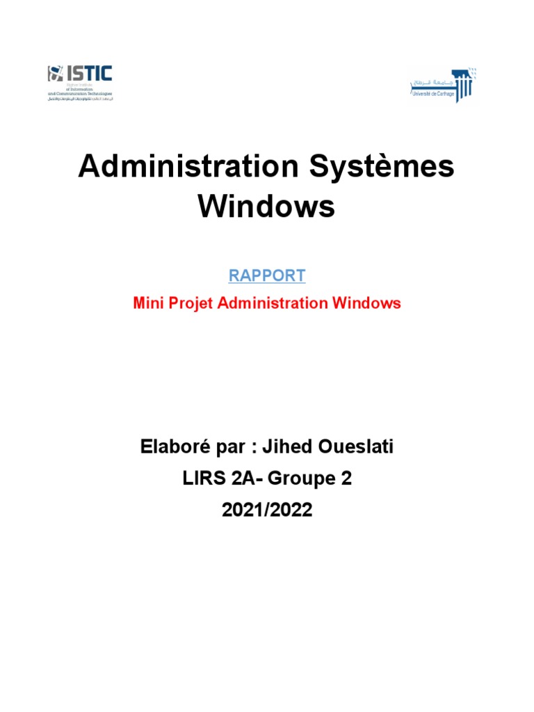 Administration de Windows Server 2008 | PDF | Stratégies de groupe ...