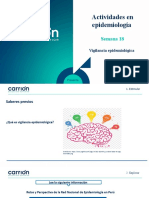 PSA18 ET II Actividades en Epidemiologia