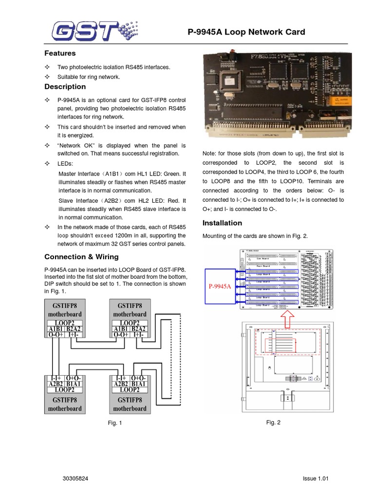 P-9945A Loop Network Card Issue | PDF | Information And Communications ...