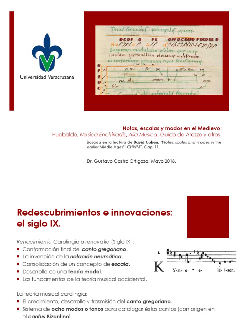 Modos y escalas en la música medieval | PDF | Modo (música) | Pitch ...