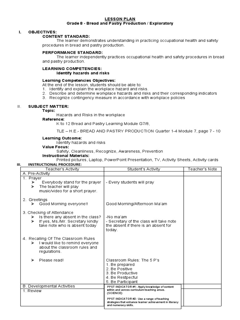 Lesson plan hazards and risk 094728 pdf