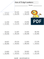 Adding 5 Digitnumbers P4