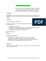 Texto Administrativos: EXPOSICAO