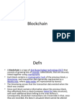 1 Blockchains 