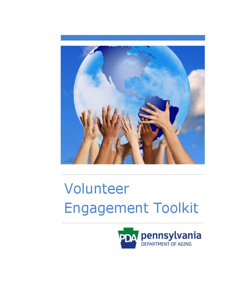 PDA Volunteer Engagement Toolkit Guide PDF Volunteering Employment