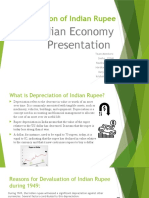 Depreciation of Indian Rupee