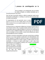 Aplicación Del Proceso de Centrifugación en La Industria