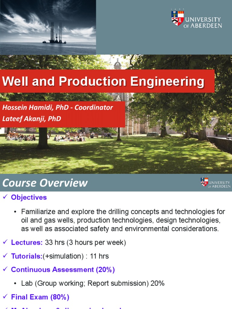 Drilling Engineering Course Overview | PDF | Blowout (Well Drilling ...