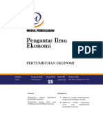 Modul 14. Pertumbuhan Ekonomi