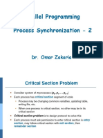Process Synchronisation - 2
