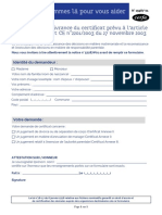 Cerfa 15987 01 Demande Dun Certificat Reconnaissance Dun Jugement Etranger Concernant Un Divorce Ou Lexercice de Lautorite Parentale