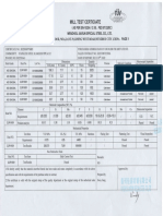 Ø21,3 MM 304 Boru Sertifikası