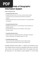 Fundamentals of Geographic Information System