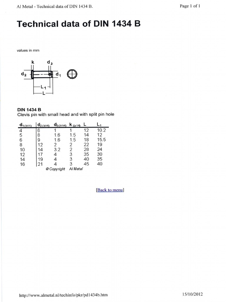 Din 1434 B | PDF