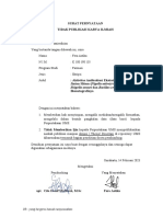 Surat Pernyataan Tidak Publikasi Di Perpustakan - Fera Astika - K100190135