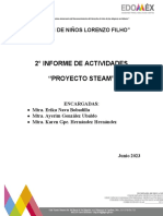 2O INFORME DE PROYECTO STEAM - Lorenzo Filho