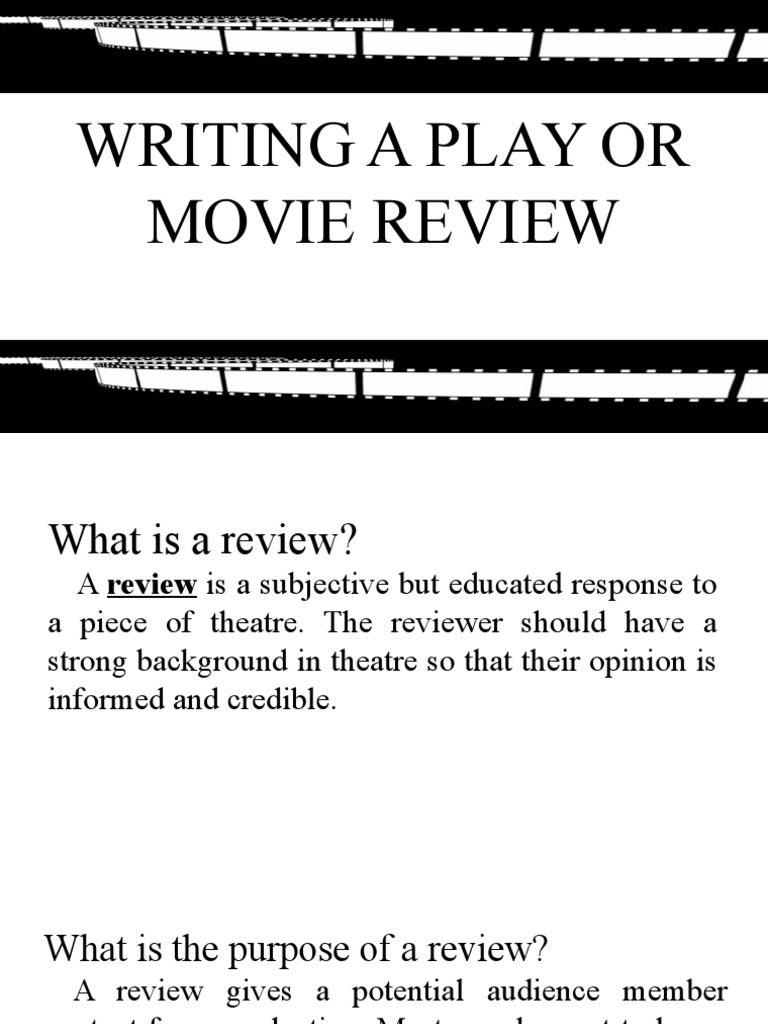q4 Writing A Movie Review PDF