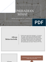 Pertemuan 10 Kepribadian Sehat Menurut Behavioristik, Humanistik Dan Maslow