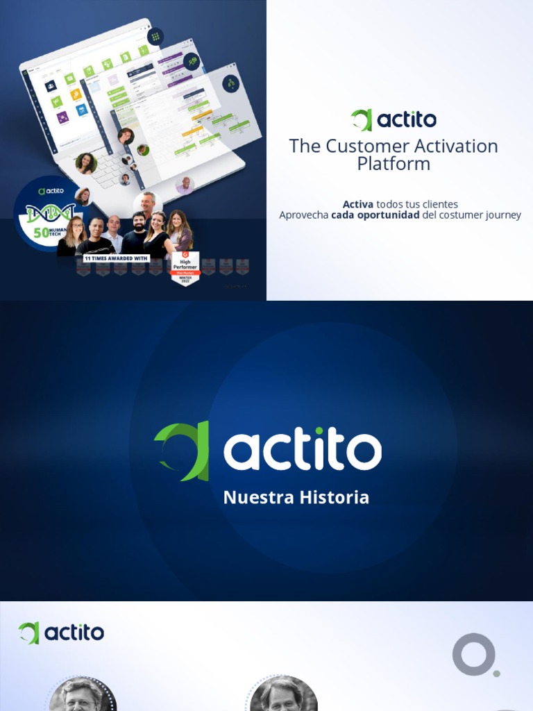 Actito - Deck V2 - SP23 | PDF | Marketing | Software como servicio