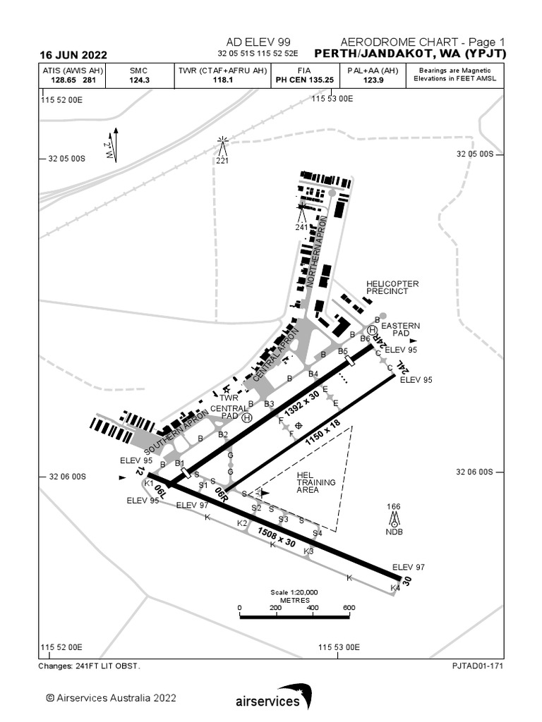 Perth Jandakot (YPJT) PDF Wireless Aeronautics