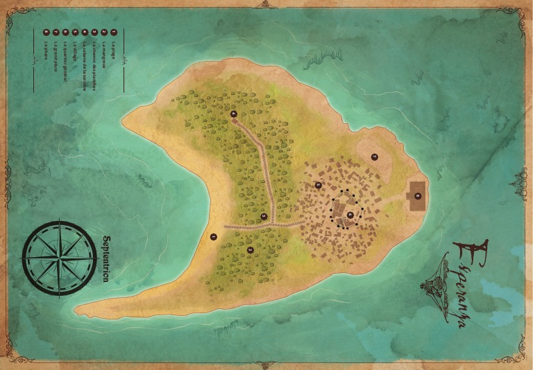 Esperanza Carte Avec Légende PDF